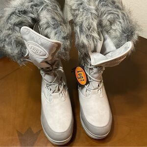 Lugz Women's Light Gray Winter Boots